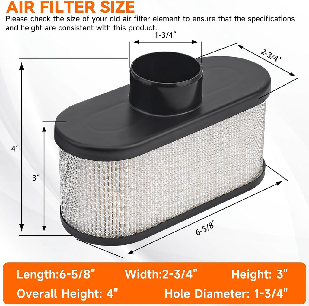 ANWTOTU FR691V Air Filter for Kawasaki 11013-0752 11013-0813(2)