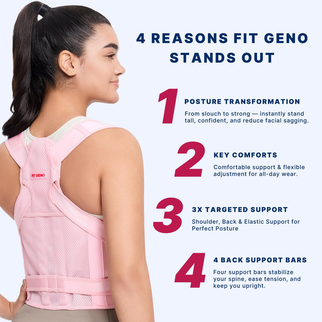 Posture Corrector for Women & Men, Back Shoulder Support Brace