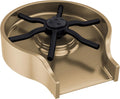 Brushed Gold Metal Glass Rinser for Kitchen Sink, Cup Washer for Sink, Bottle Washer, Champagne Bronze GR250-CZ