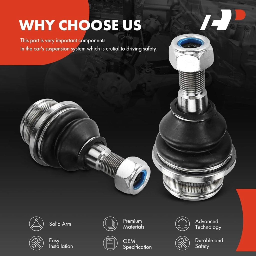 A-Premium Front Lower Ball Joint - Forge Steel, Compatible with Hummer
