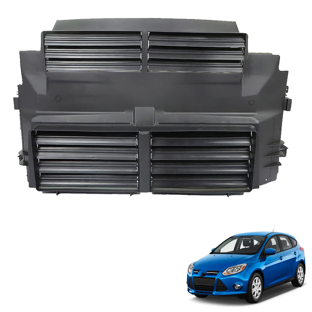 SEBLAFF Radiator Grille Shutter Assembly Replacement for Focus 2012-2016