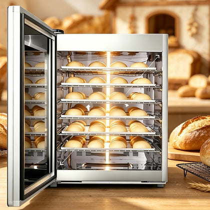 Bread Dough Proofer Cabinet | Digital Temp Control for Home Bakery