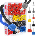 Lytool Wire Ferrules Kit 750PCS Double Twin Bootlace Terminals 8-22 AWG