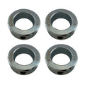 Shaft Collars 1-1/8" Bore Solid Steel Style Zinc Plated Set Screw 4 Pieces