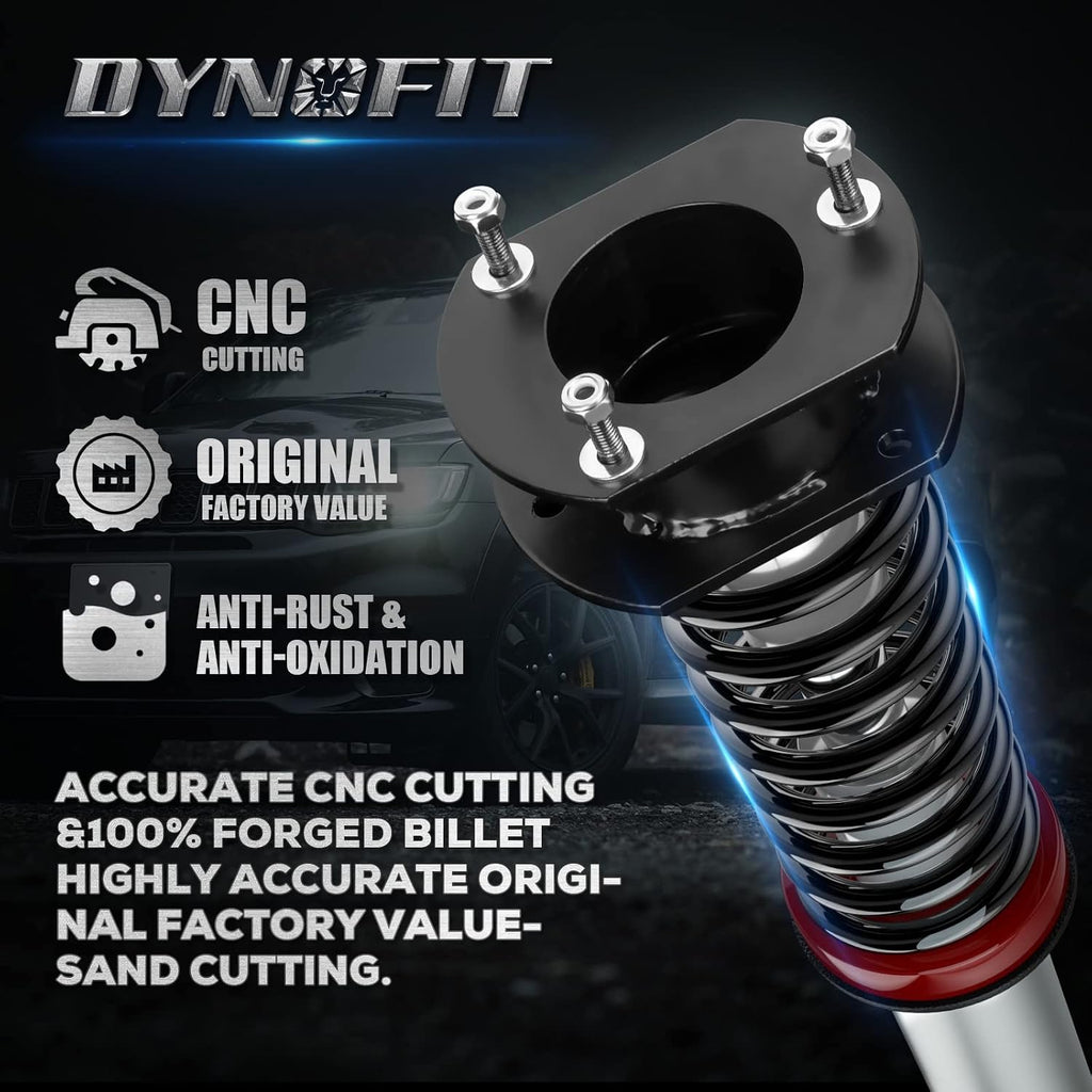 Dynofit Jeep Lift Kit 2.5" Front & 0.5" Rear for Grand Cherokee WK2
