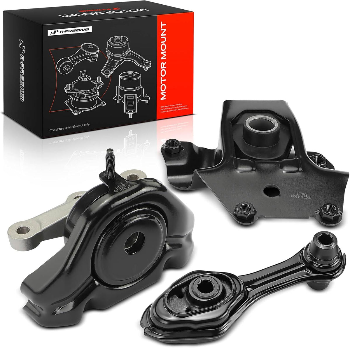 A-Premium Engine Motor and Transmission Mount Kit, with Torque Strut Mount