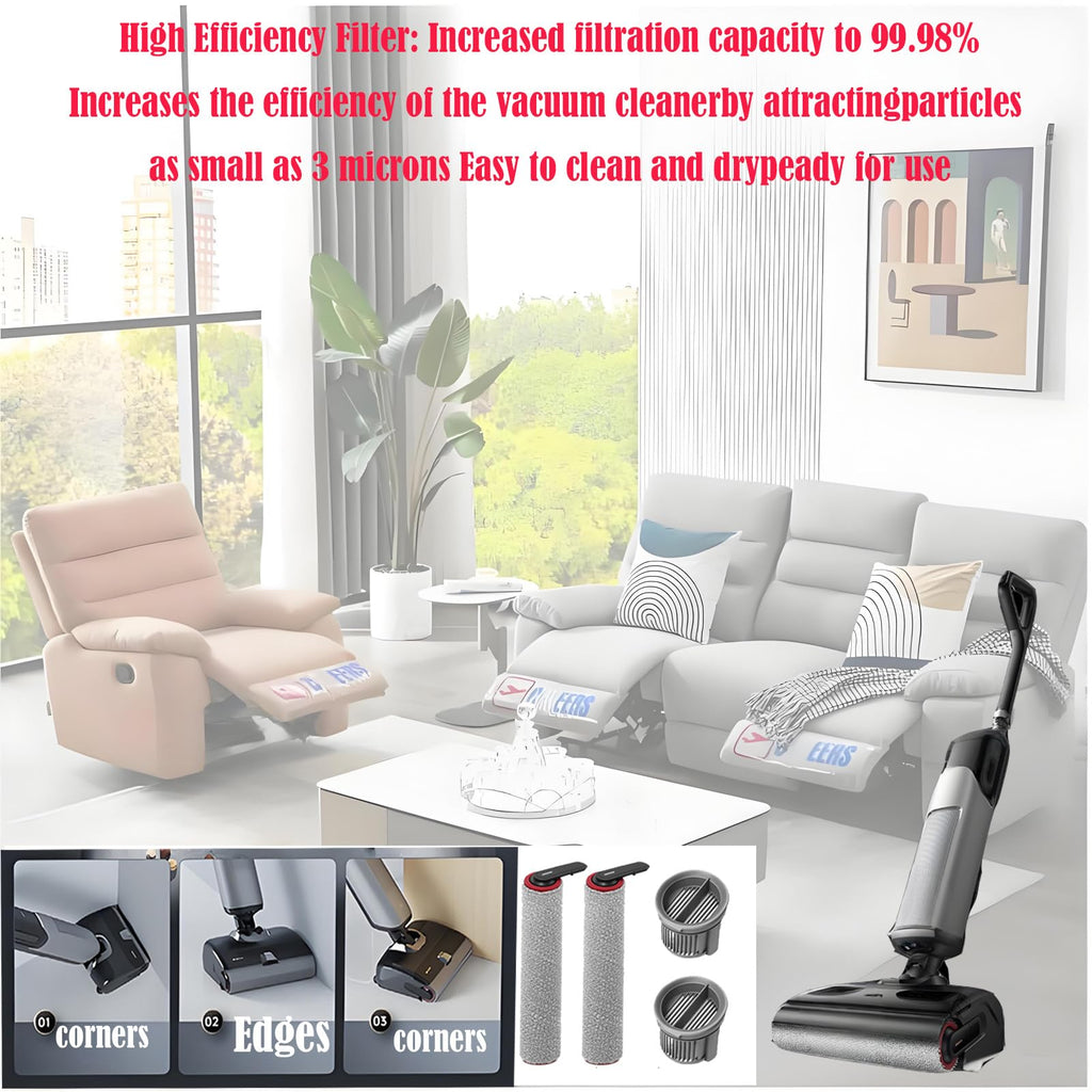 Replacement Accessories Kit for Mova X4 Pro Wet Dry Vacuum Cleaner :