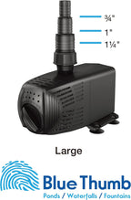 Blue Thumb Large Mag-Drive 1495 gph Fountain Pump (Model PB2613)