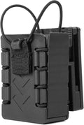 Polymer Radio Holster Molle Walkie Talkie Holder Tactical Duty Belt Radio Case Two Way Radio Pouch for BaoFeng UV5R