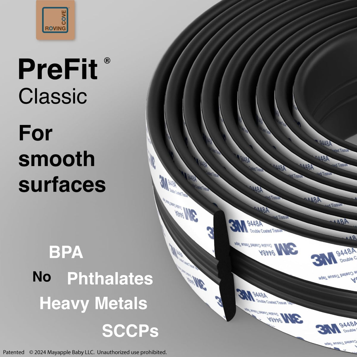 Furniture Edge Corner Protector, I-Shape 15ft Edge 4 Corners