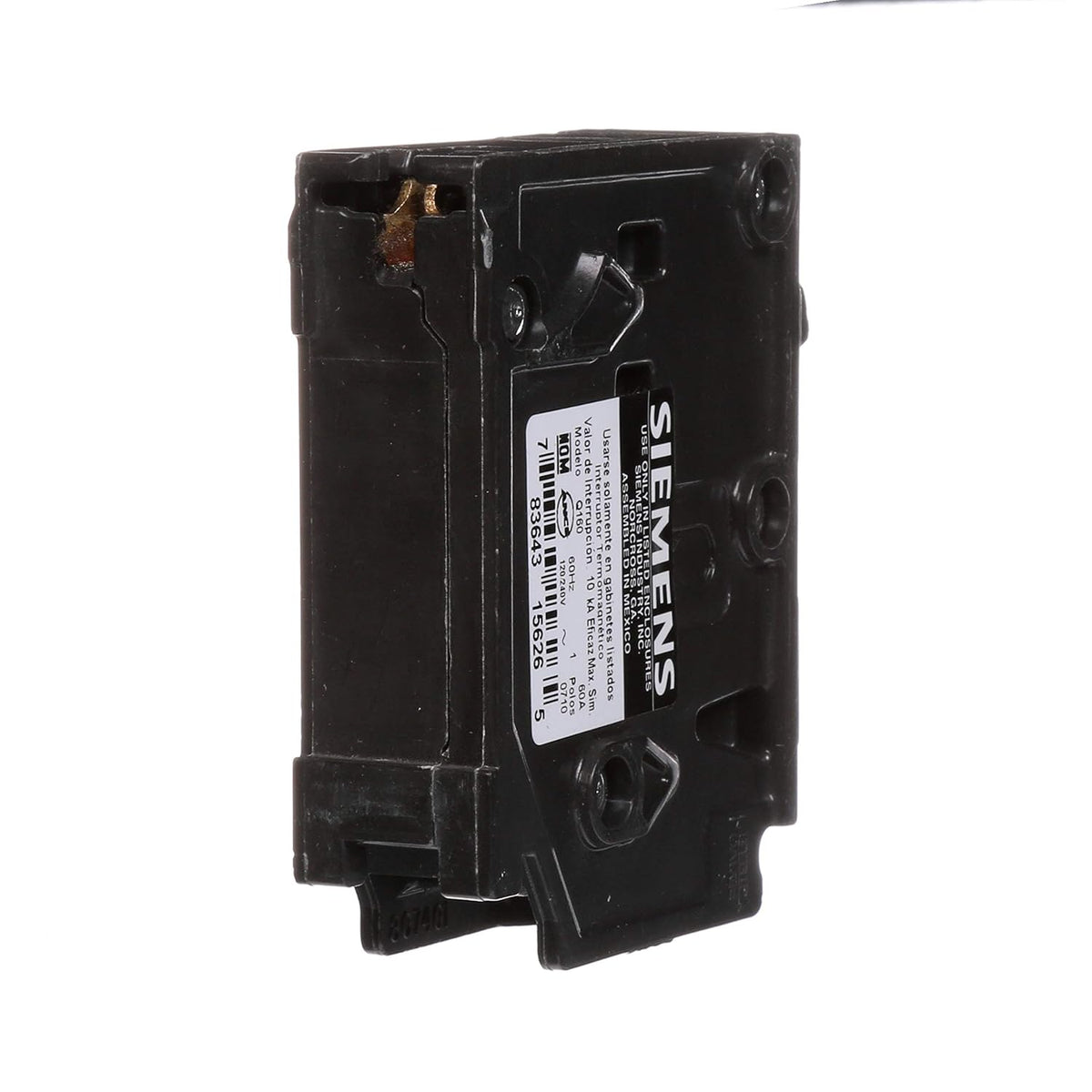 Siemens Q160 60-Amp 1 Pole 120-Volt Circuit Breaker