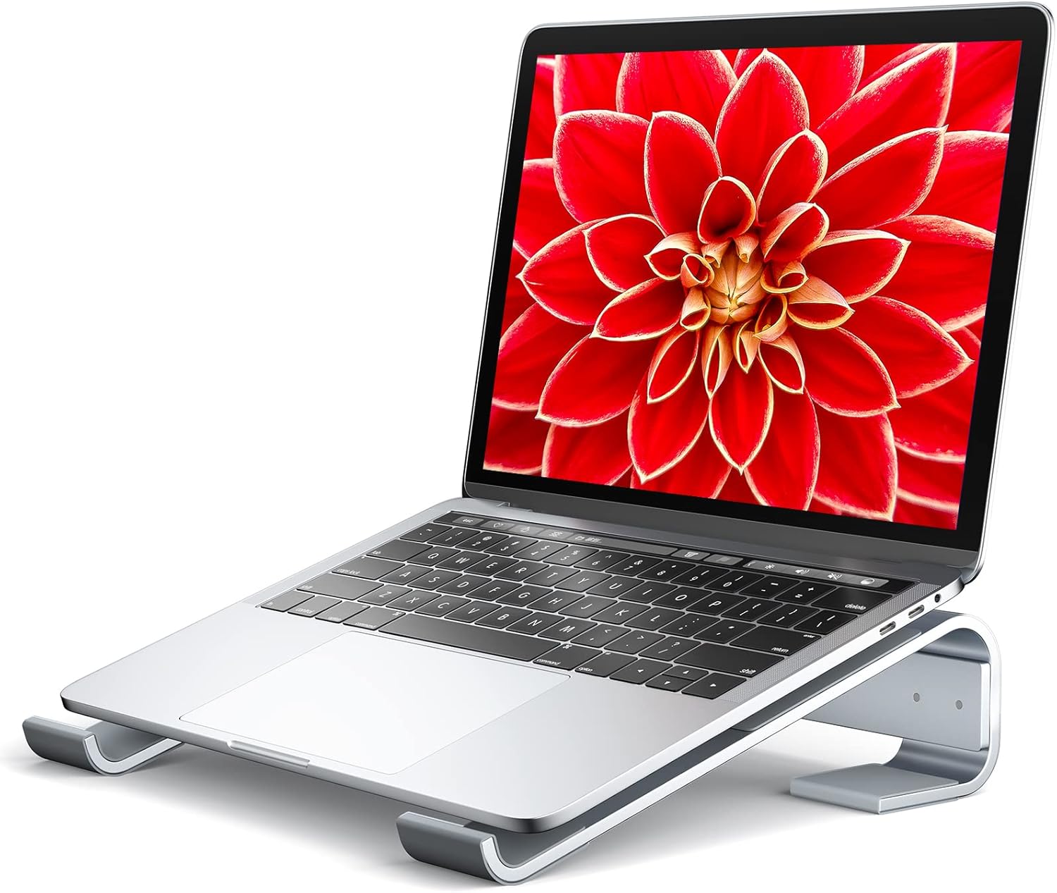 Laptop Stand for Desk,Aluminum Computer Stand for Cooling,Sturdy Stable Ergonomic Laptop Riser Compatible with