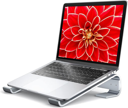 Laptop Stand for Desk,Aluminum Computer Stand for Cooling,Sturdy Stable Ergonomic Laptop Riser Compatible with