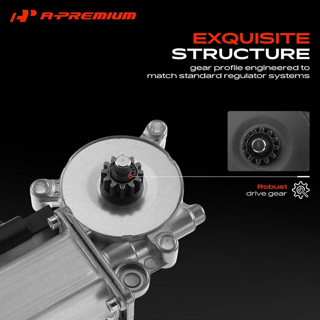 A-Premium Power Window Lift Motor, with 2-Pin Plug