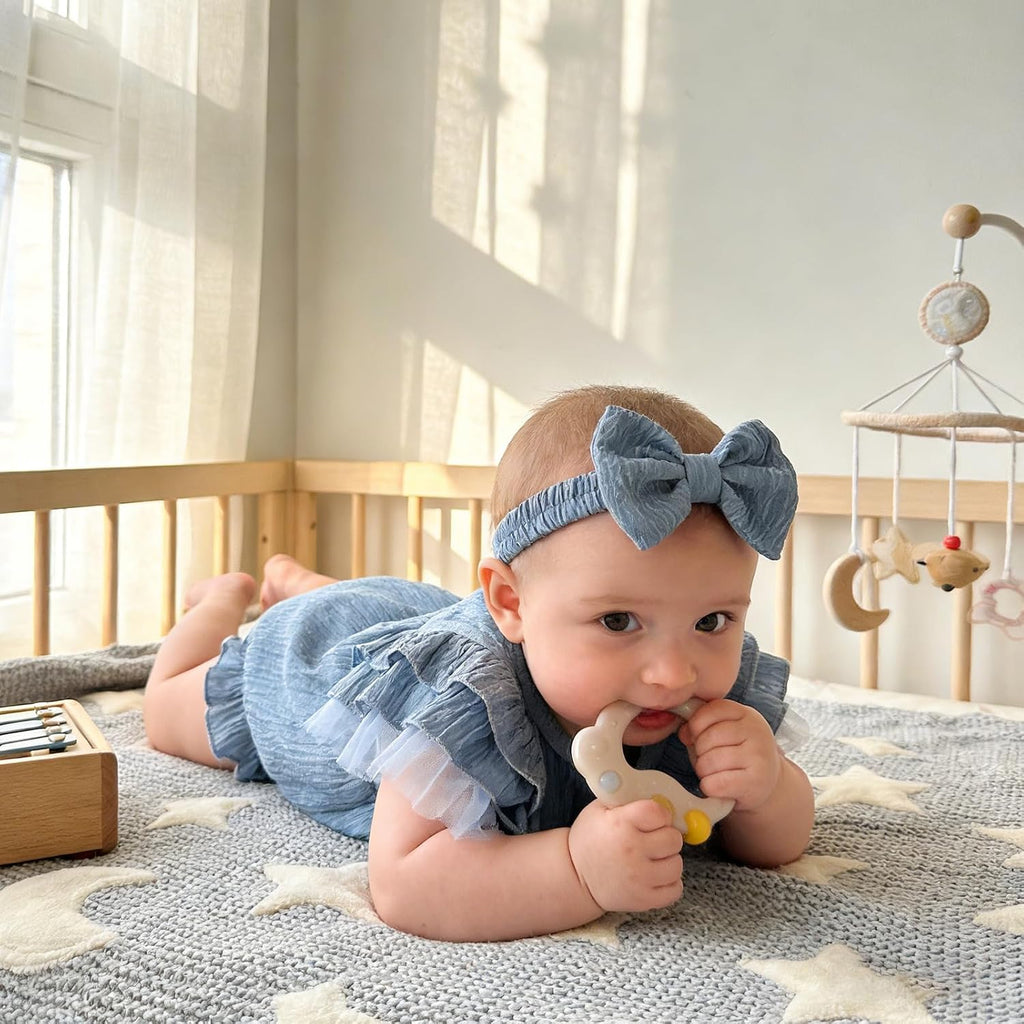 Ruffle Bubble Romper for Baby Girl | One-Piece Shorts Jumpsuit | Summer Outfit & Dress for Infants 0-18M