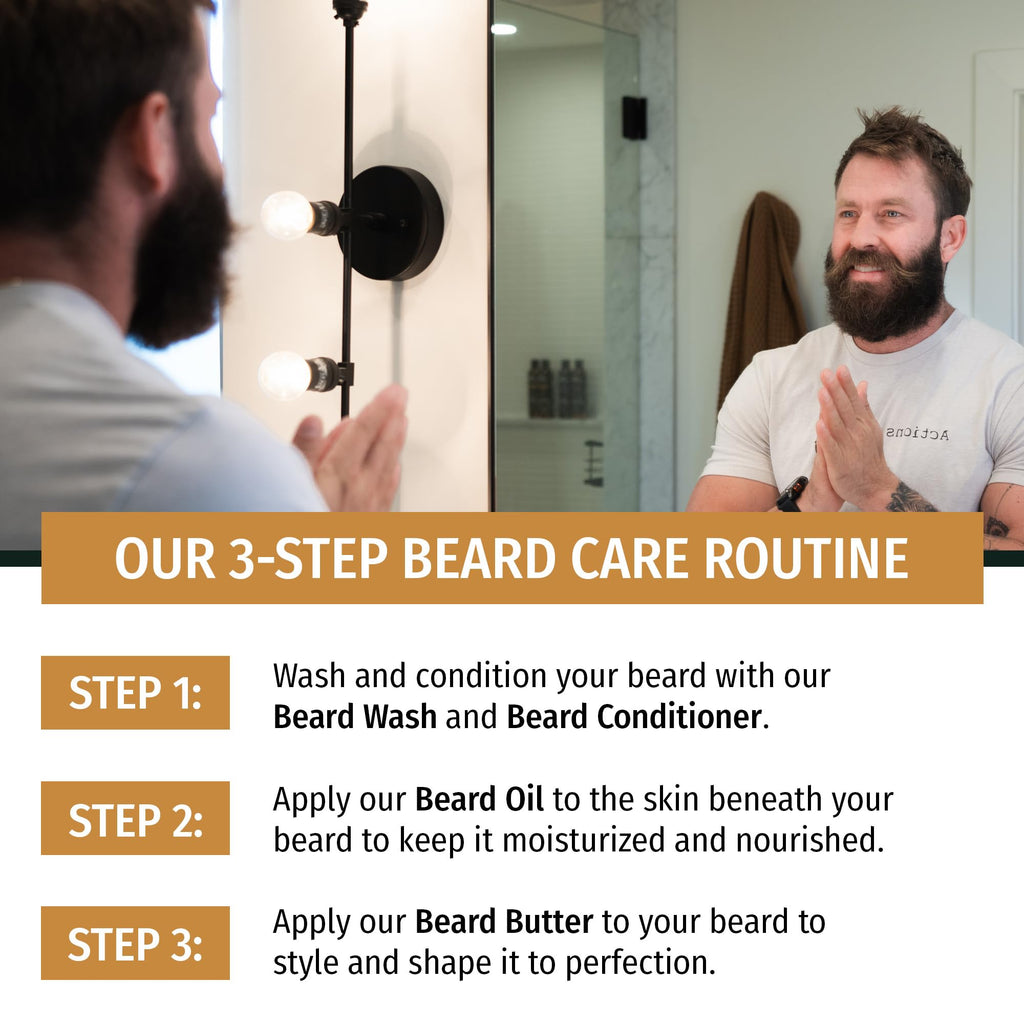 Water Based Beard Wash, Executive Scent, 8 fl oz
