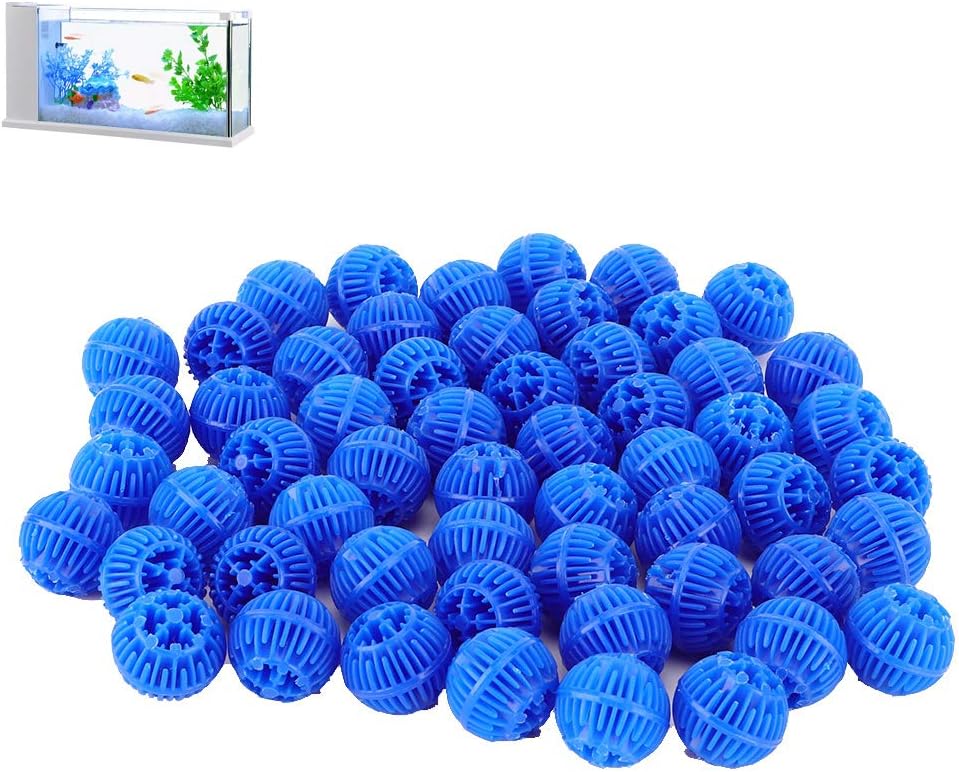 Aquarium Bio Balls Filter Media 500ml, Extra Porous Surface