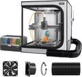 3D Printer Enclosure with Ventilation Kit for Anycubic Kobra 3/3 V2 Combo/Flashforge AD5X 3D Printers,Fireproof &