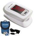 Series 200 Fingertip Pulse Oximeter, Blood Oxygen Saturation (SpO2) and Heart Rate Monitor, Includes Batteries