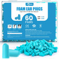 60 Pairs Foam Ear Plugs, Ear Plugs for Sleeping Noise Cancelling