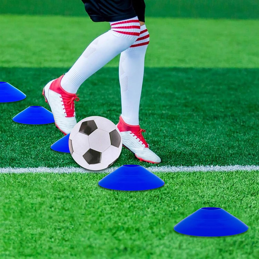 Professional Agility Ladder Speed Training Equipment Set-20ft Agility Ladder,12 Soccer Cones, 4 Agility Hurdles