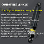 2PCS Rear Shock Struts for Dodge Grand Caravan 2012-2020