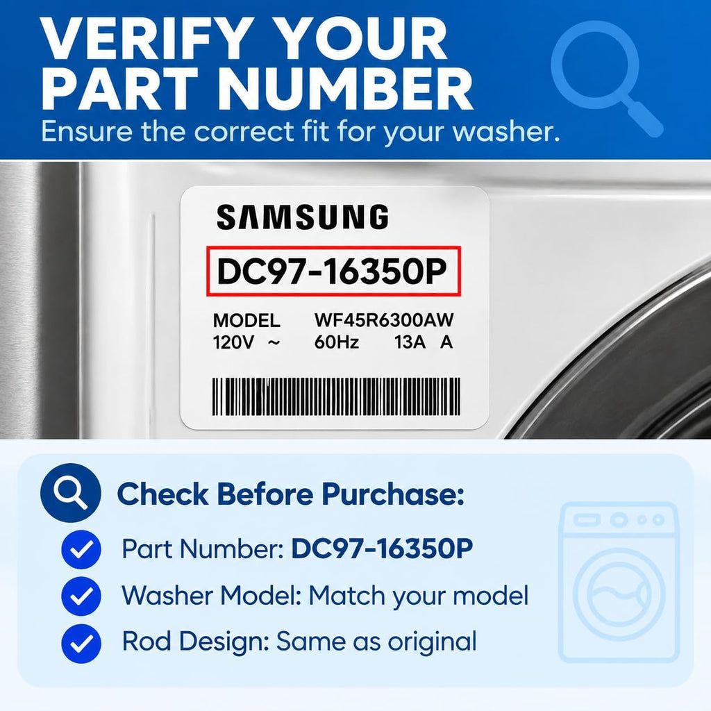 Washer Suspension Rod For Samsung WA5451ANP 2011,Vibration Reduction Part