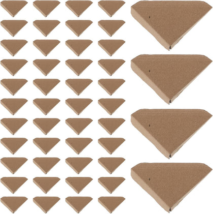 Corner Protectors for Artwork and Tvs, Cardboard Triangular Guards