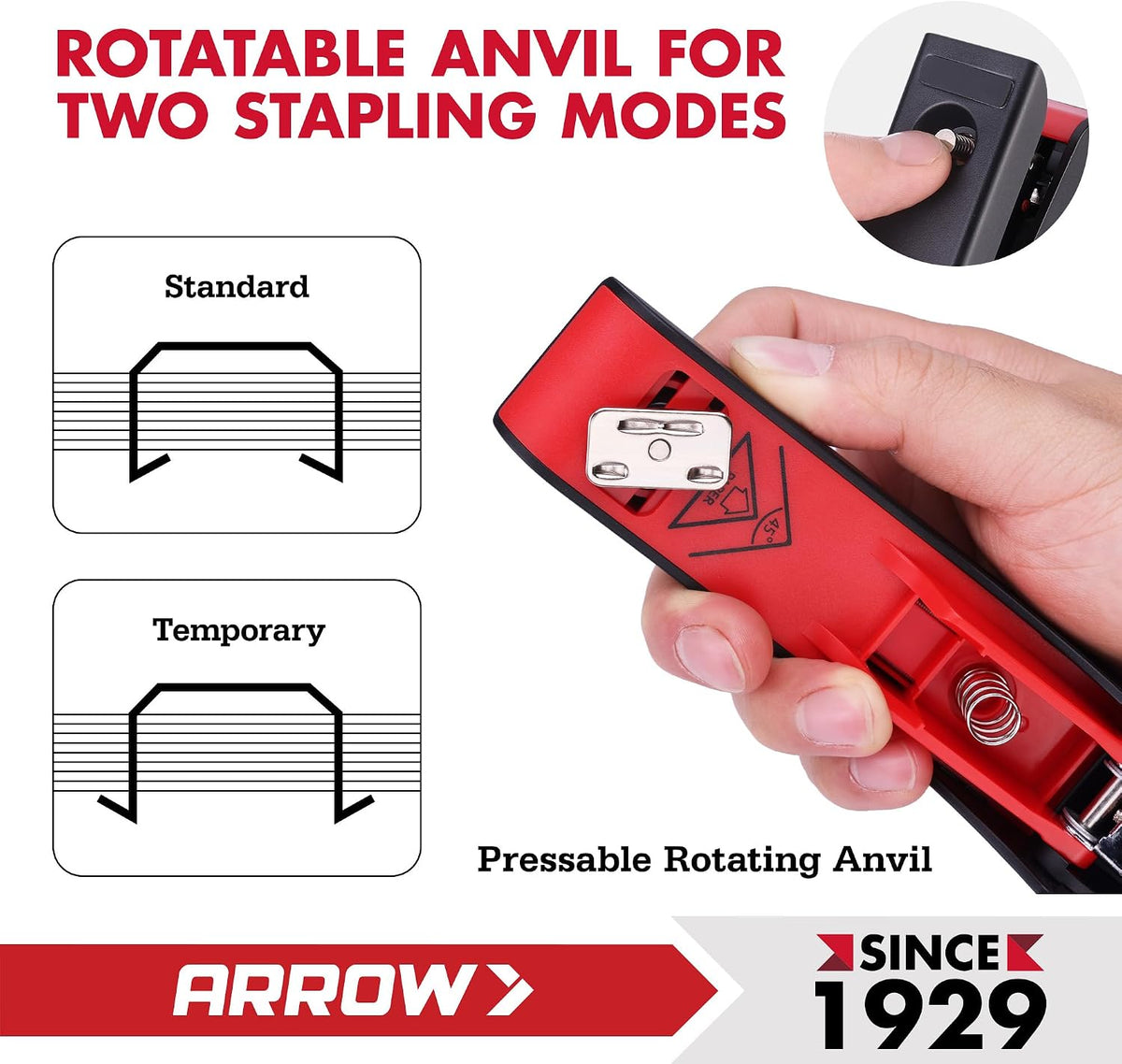 Arrow 2-Pack Full-Strip Stapler with 2520 Staples & Remover