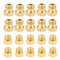 HZ-MONSTAR 20Pcs Range Stove Oven Orifice Conversion Kit for Propane Lp Gas