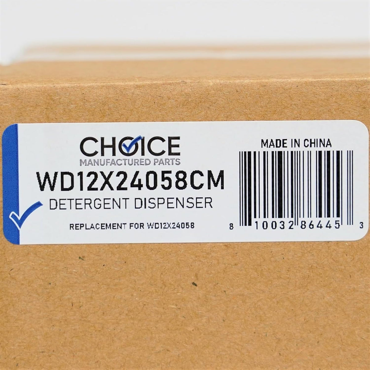 WD12X24058 for GE Dishwasher Detergent Soap Dispenser WD12X32798