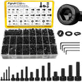 1760PCS M2 M3 M4 M5 Metric Hex Socket Head Screws Assortment Kit