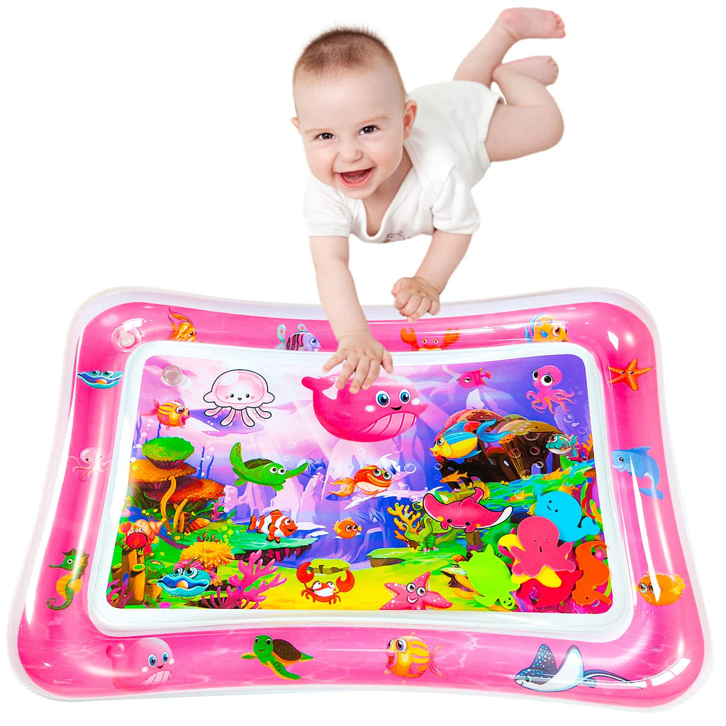 Tummy time Water Play mat, Baby Water Play Mat for Kids and Toddlers Baby Toys for 3 to 24 Months, Strengthen Your