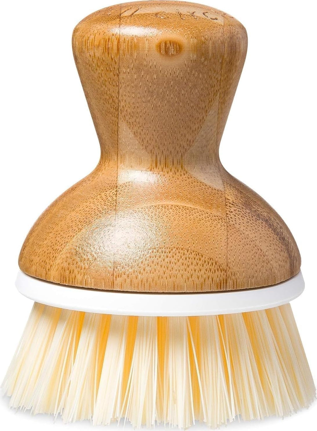 Bubbly Palm Brush, Dish Scrub Brush for Nonstick, White