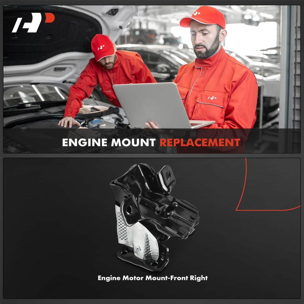 A-Premium Front Right Engine Motor Mount Compatible with Chevrolet