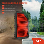 A-Premium Pre-oiled Engine Air Filter Compatible with Kia & Hyundai