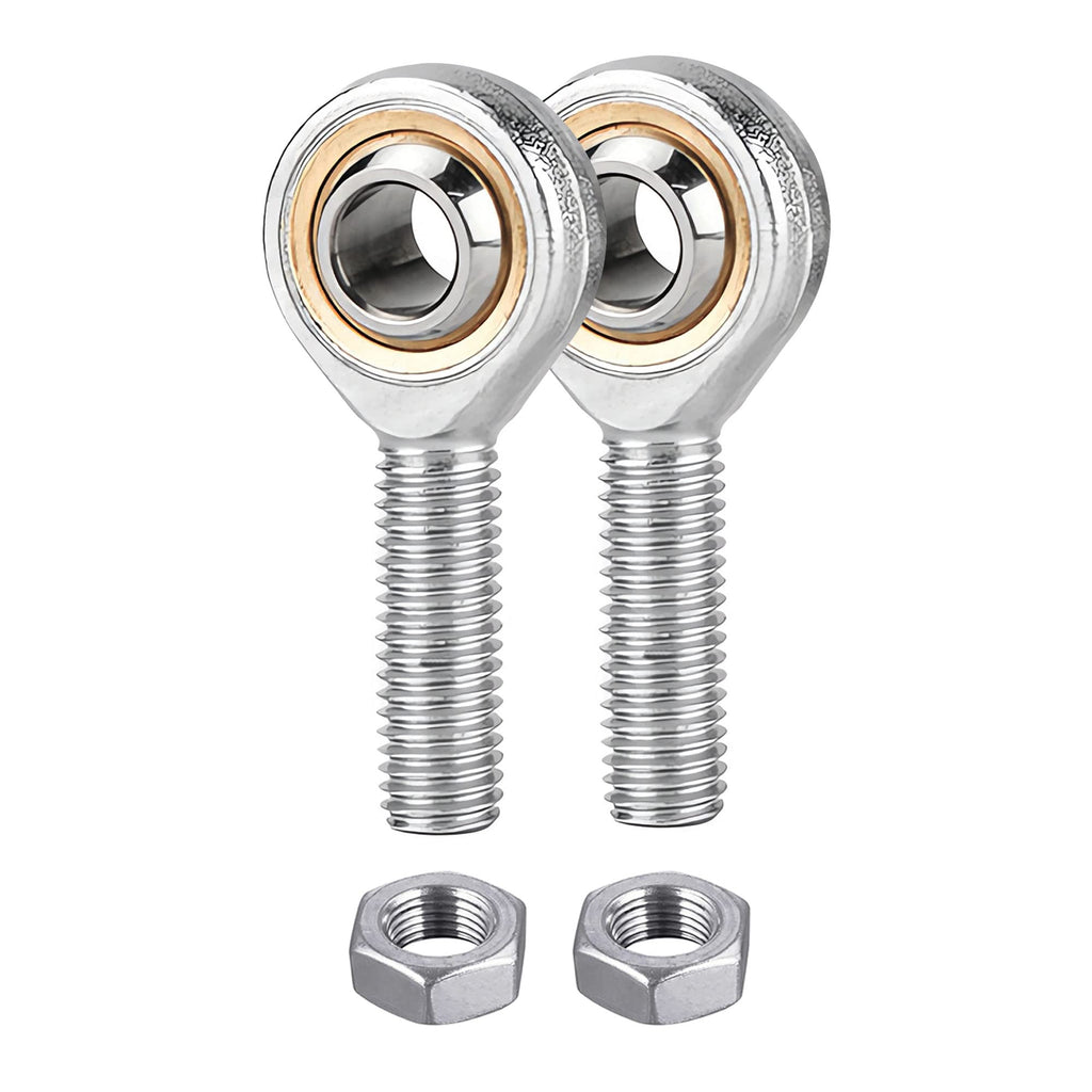 FOCMKEAS 2 PCS POSB3 Spherical Rod End Bearings, 3/16" Bore