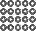 20 Pack 3/4 Inch Industrial Malleable Cast Iron Pipe Flange