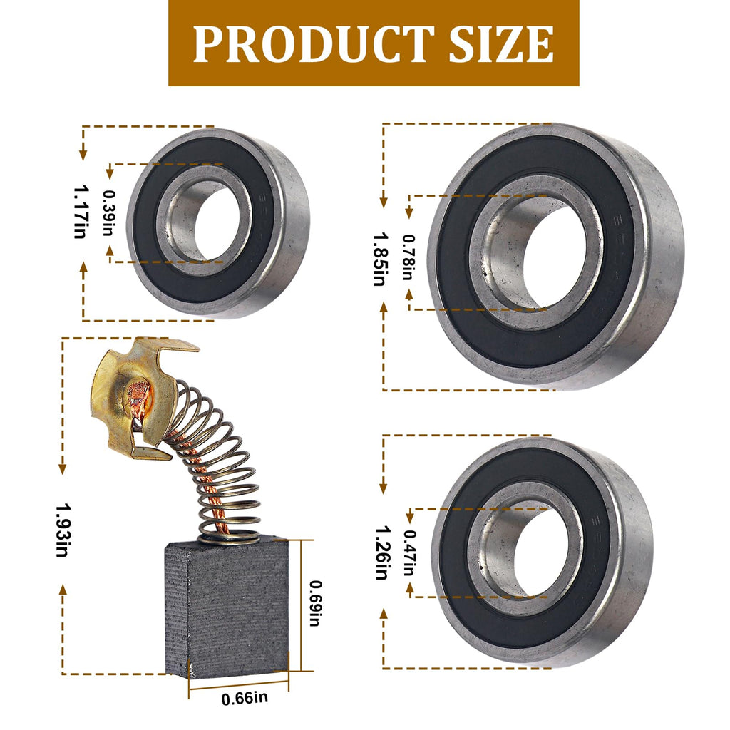 Replacement for Sears Craftsman RM870 RM871 RM872 Motor Rebuild Kit
