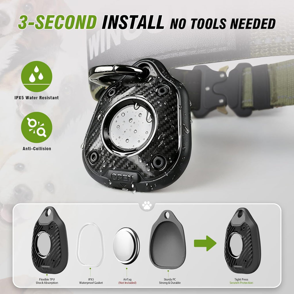 Dog Collar for Large Dogs, Heavy Duty Tactical Dog Collars