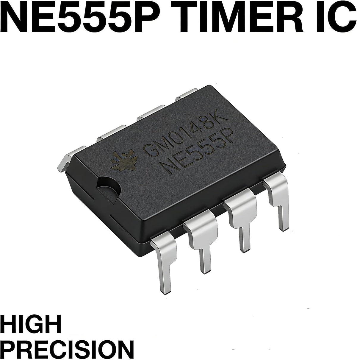 60PCS NE555 Timer IC NE555P Chip DIP 8-Pin NE555N