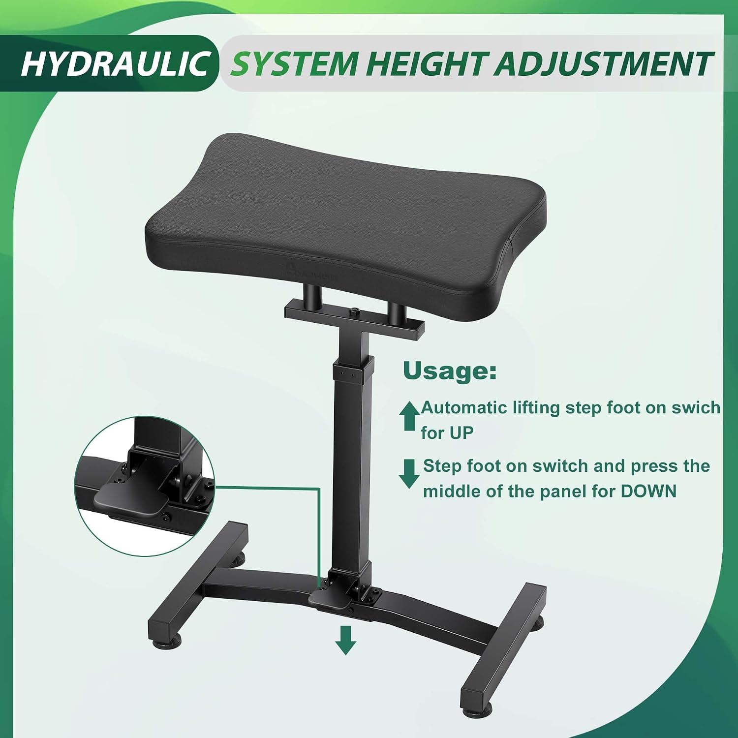 Tattoo Armrest Stand Adjustable Height by Hydraulic System