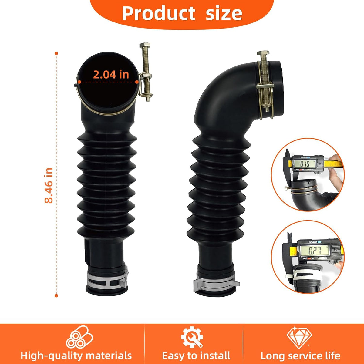 WA45T3200AW WA45M7050AW WA50M7450AW Washer Drain Hose Fit for Samsung