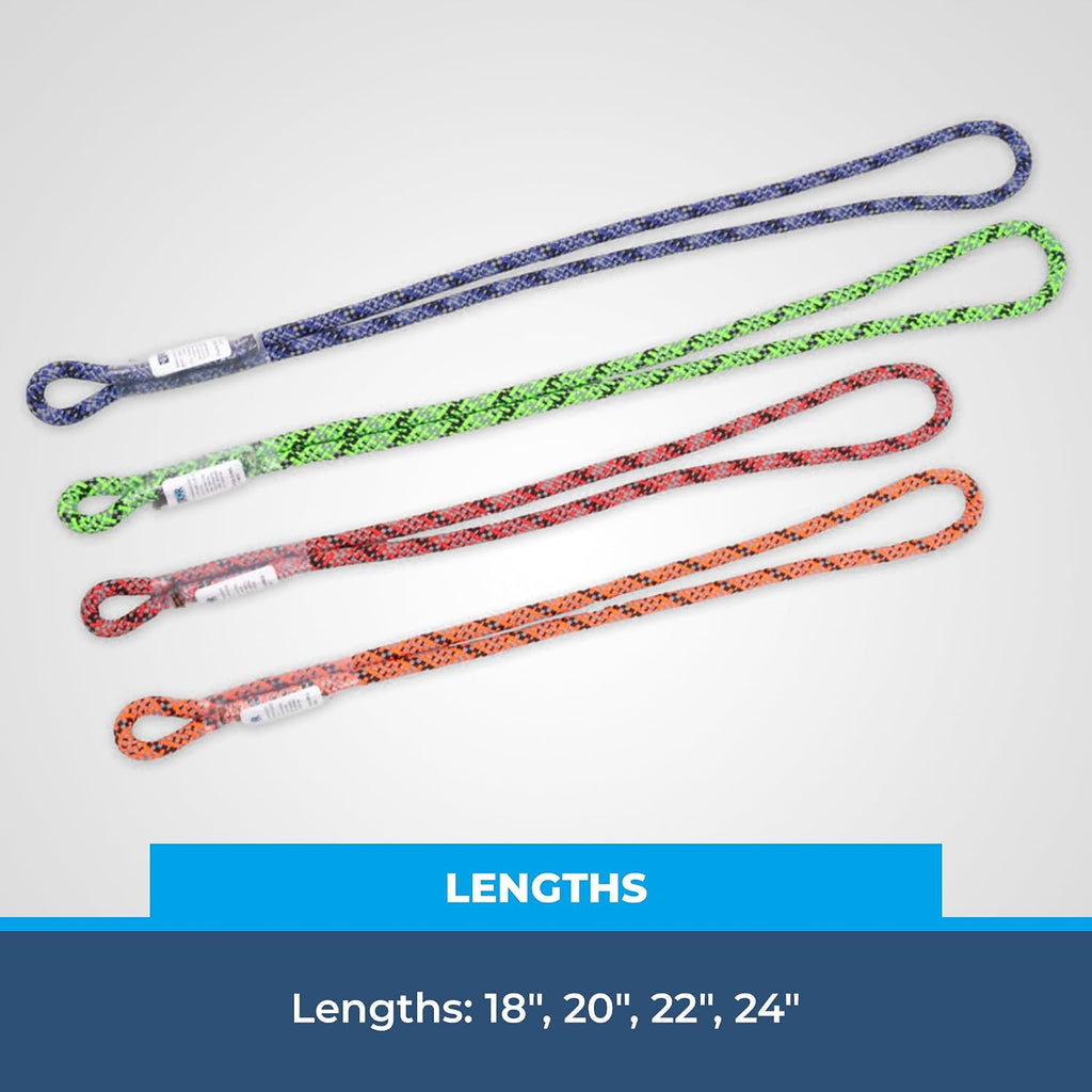 8mm Sewn Prusik Loop – Precision-Stitched Rope Loop for Arborist Rigging, Climbing, and Rescue – 10,000lbf Prusik