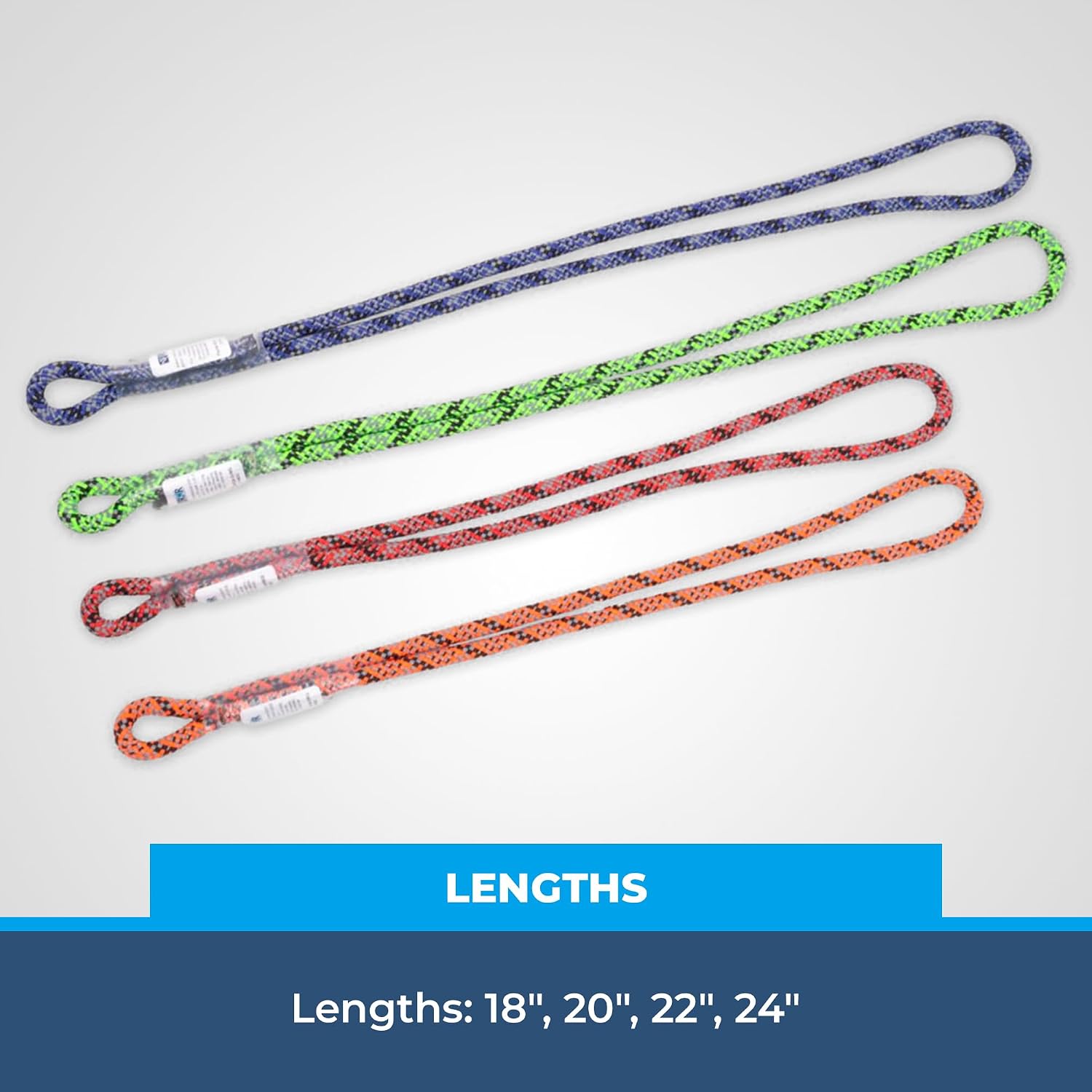 8mm Sewn Prusik Loop – Precision-Stitched Rope Loop for Arborist Rigging, Climbing, and Rescue – 10,000lbf Prusik