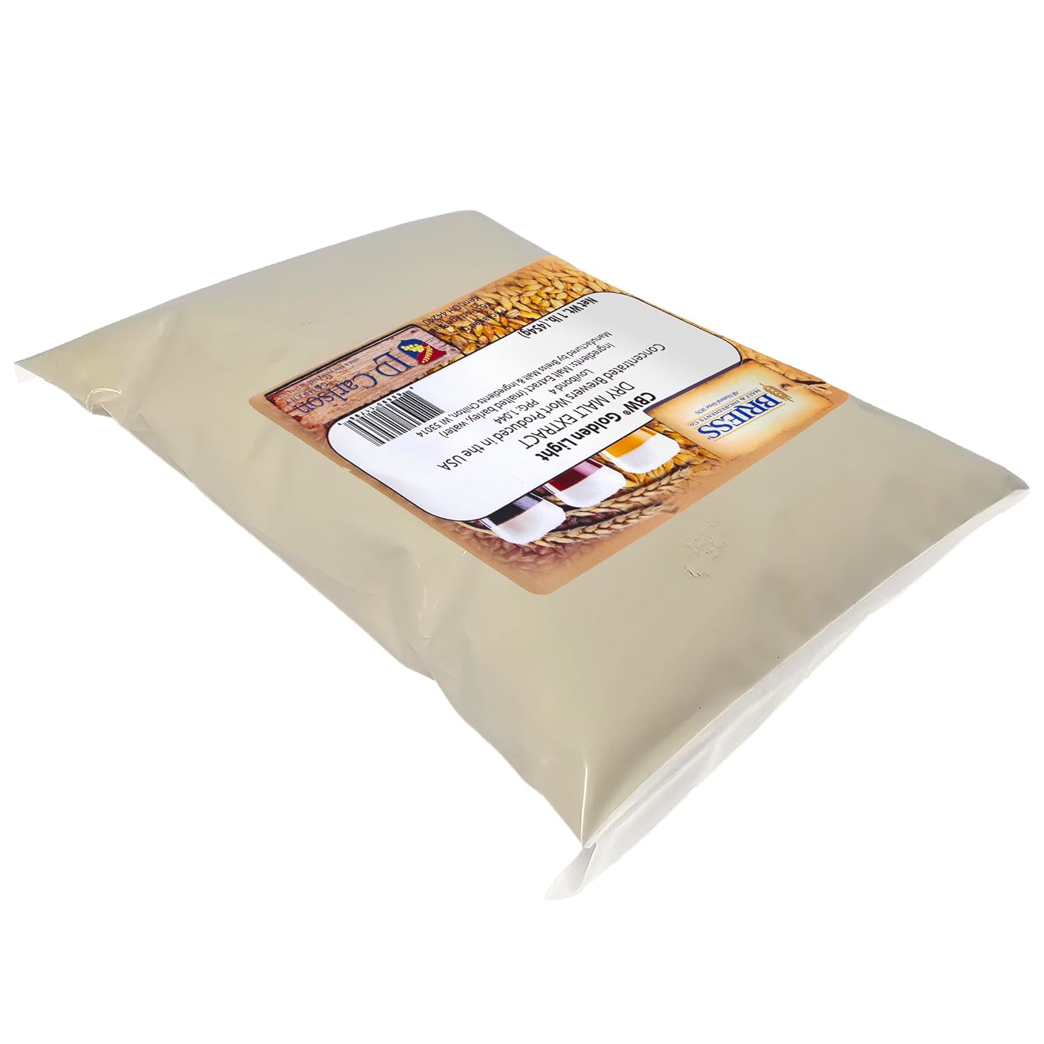 812322 - Dry Malt Extract - Golden Light - 1 lb.