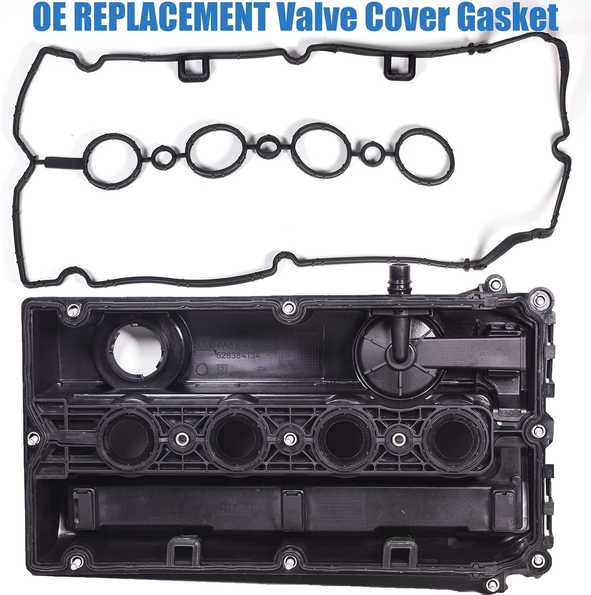 VS50779R for Chevy Cruze 1.8 valve cover gasket LS,Aveo Aveo5 1.6L 2009 2010 2011 ;Sonic LT 1.8L 2013 2014 2015 13 14 15;2008 Saturn Astra XE/XR;2009 2010 Pontiac G3 1.6L Replace Valve Cover 55354237.