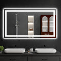 30"x48" LED Bathroom Mirror with Lights | Dimmable，Anti-Fog，Bathroom Vanity Mirror for Wall, Backlit + Front Lit