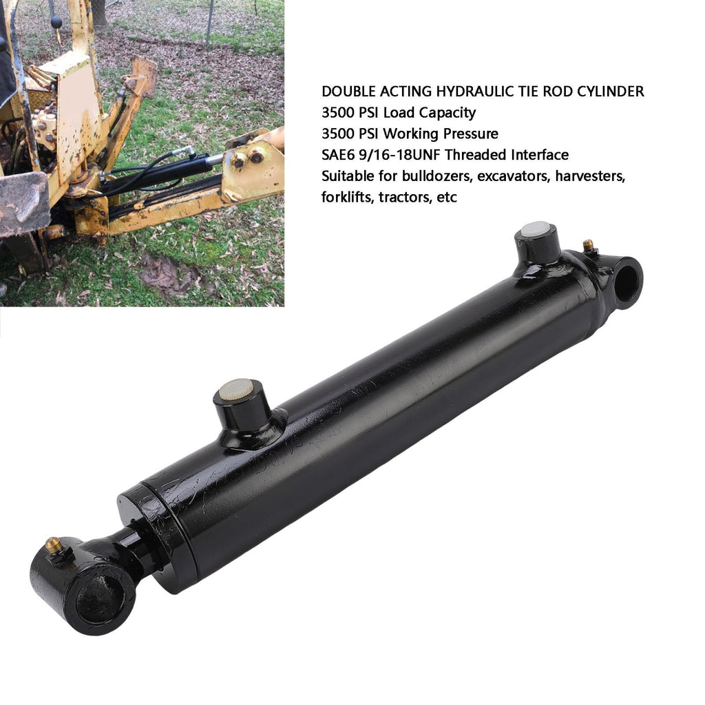 Marhynchus High Strength Hydraulic Cylinder 1.5" Bore 6" Stroke Double