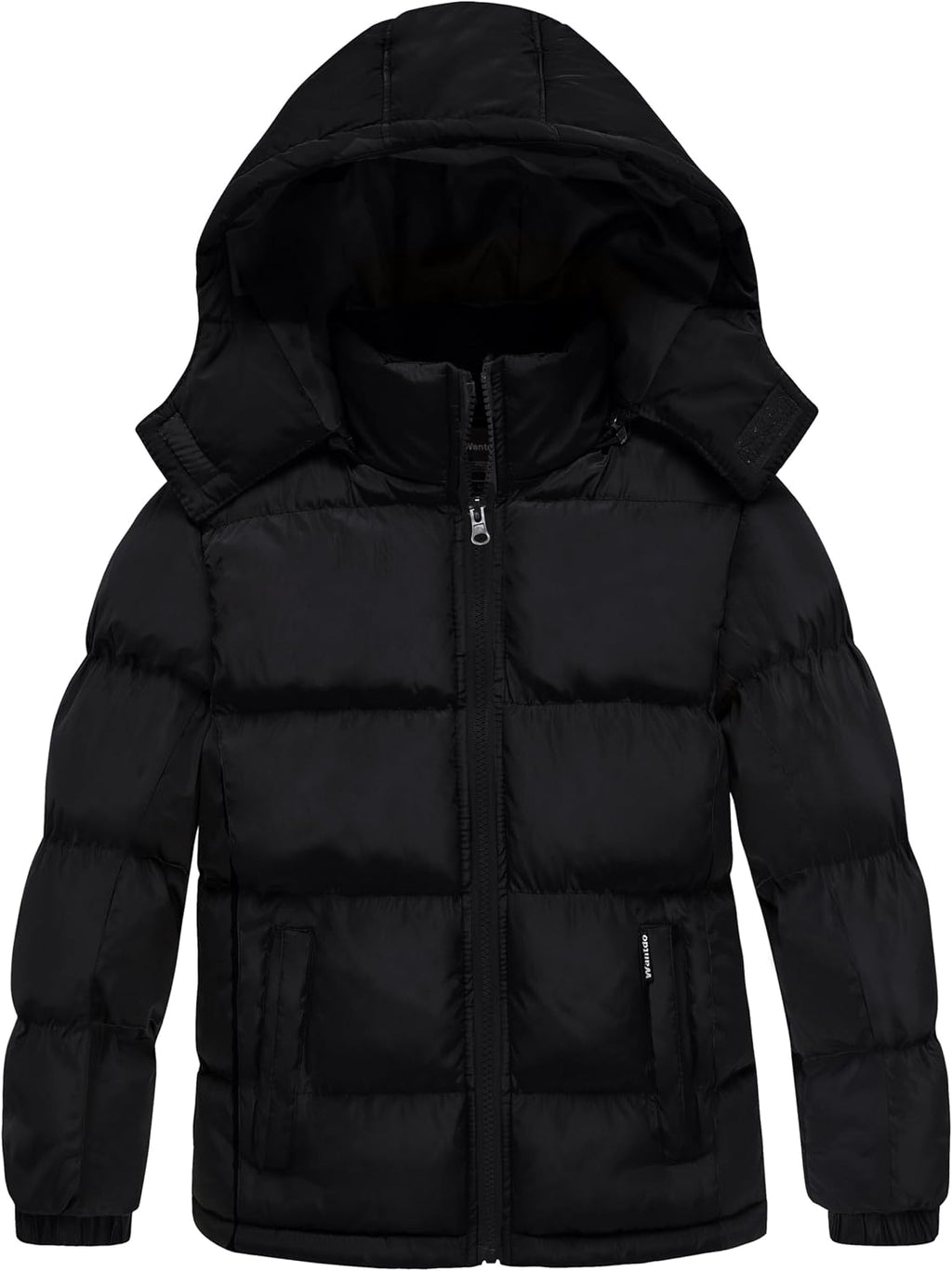 Boys' Winter Coat Waterproof Puffer Jacket Parka with Removable Hood | Windproof,Insulated,5000mm Waterproof,Machine